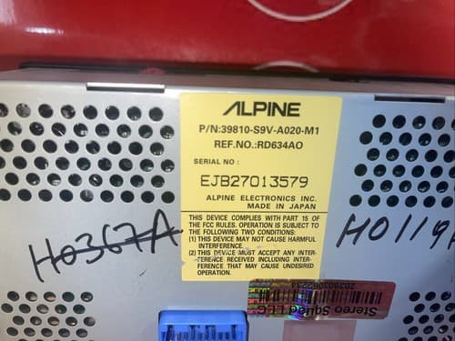 2003 -2005 Honda Pilot Center Navigation System Screen 39810-S9V-A020-M1 HO119AU - Thumbnail 5