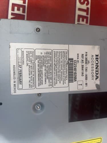 2008-2009 HONDA Accord Navigation GPS Map Drive DVD 39540-TA0-A050-M HO121U - Thumbnail 5