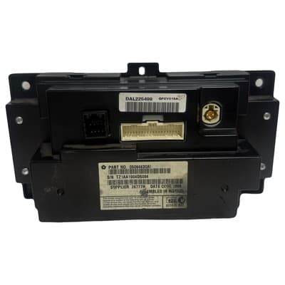 2011- 2014 Dodge Charger AM FM Radio Climate Conrtrol Information 4" Display - Thumbnail 2