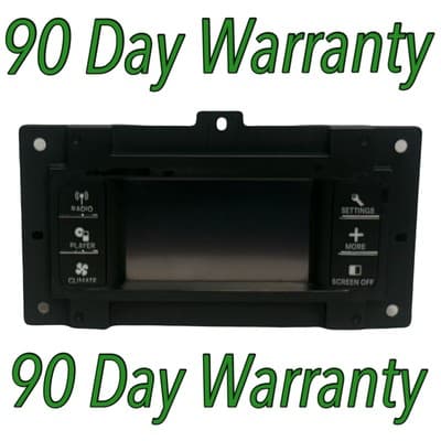 2011- 2014 Dodge Charger AM FM Radio Climate Conrtrol Information 4" Display - Image 1