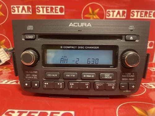 05 06 ACURA MDX Navigation System Radio 6 CD Player 39100-S3V-A250 AC105EU - Thumbnail 2