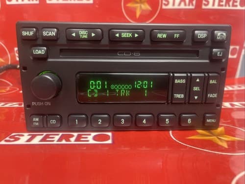 "FO608" Ford AM FM Radio 6cd changer 2L8T-18C815-AA FO269U - Thumbnail 4