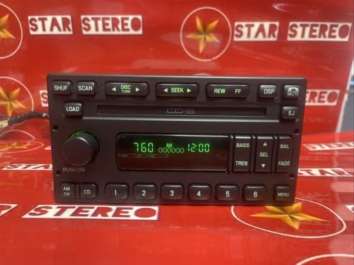"FO608" Ford AM FM Radio 6cd changer 2L8T-18C815-AA FO269U - Thumbnail 2