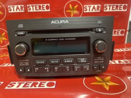 05 06 ACURA MDX Navigation System Radio 6 CD Player 39100-S3V-A250 AC105CU - Thumbnail 3