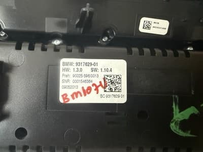 2013-2015 OEM BMW F01 F02 AC Heated Seats Climate Radio CD Control Panel CERAMIC - Thumbnail 4