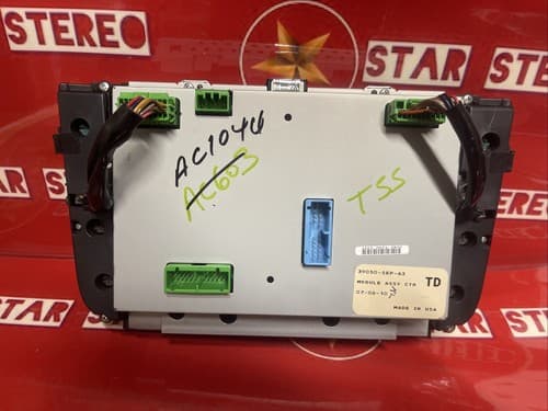 07 08 ACURA 3.2 TL Navigation GPS System LCD Display Touch Screen Monitor AC104U - Thumbnail 3