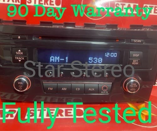 2013 2014 Nissan Altima Radio Cd Player AUX 28185 3TA0G OEM PN-3378I NI236U - Image 1