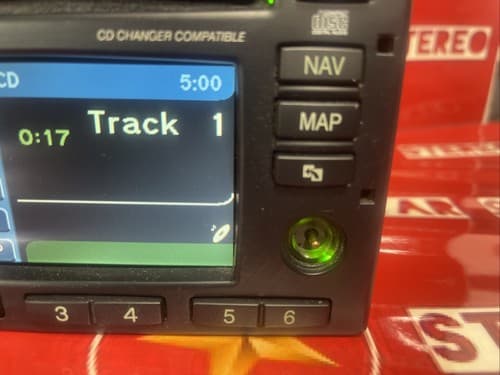 06-2007 Ford Escape Mercury Mariner AM FM CD w Navigation 6M6T-18K931-AE FO230U - Thumbnail 3