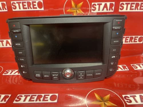 07 08 ACURA 3.2 TL Navigation GPS System LCD Display Touch Screen Monitor AC104U - Thumbnail 2