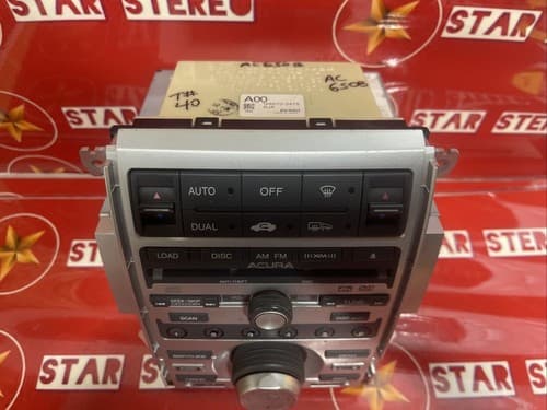 05 - 2008 Acura RL Navigation CD DVD MP3 Climate Ctrl 39100-SJA-A002 4XL0 AC121U - Thumbnail 5