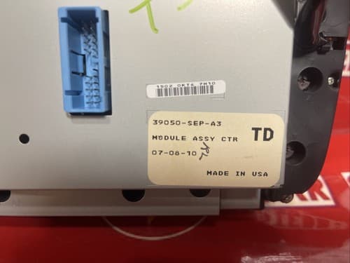 07 08 ACURA 3.2 TL Navigation GPS System LCD Display Touch Screen Monitor AC104U - Thumbnail 4