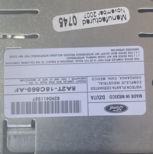 FORD Explorer Radio MP3 CD Player OEM AM FM Receiver Stereo Auxiliary Fo115U - Thumbnail 5