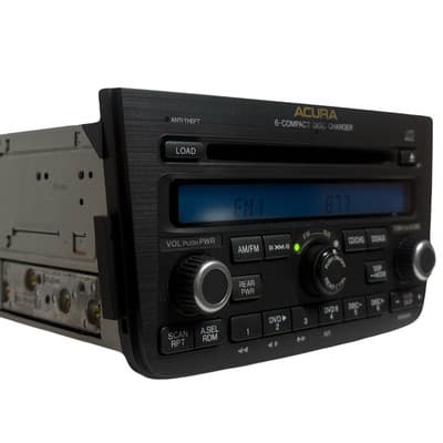 2005 2006 ACURA MDX Radio 6 CD AM FM XM Satellite Receiver 39100-S3V-A540 AC152U - Thumbnail 3