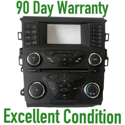 14 2014 Ford Fusion Radio Control Panel DS7T-18E243-DC OEM FO361CU - Thumbnail 2