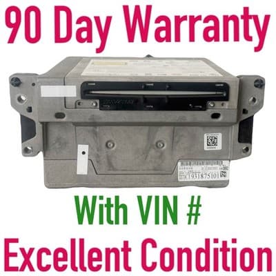 2013 BMW 750i Alpina B7 AM FM CD DVD Player NAVIGATION 65129318751 OEM - Image 1