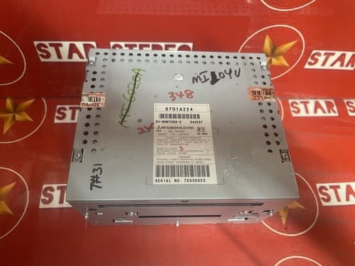 2008-2010 Rockford Fosgate Lancer Outlander FM AM Mp3 6CD OEM 8701A224 MI104U - Thumbnail 3