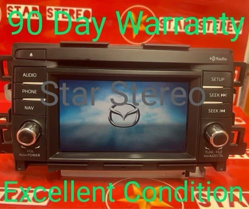 2014 - 2016 Mazda 6 OEM AM FM CD Player Touchscreen Navigation Receiver MA122U - Image 1