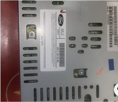 2013 - 2015 Ford Fusion OEM CD AM FM SAT Radio Receiver DS7T-19c107-BL FO302AU - Thumbnail 5