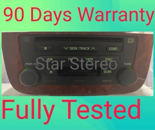 04 05 06 07 TOYOTA Highlander Navigation GPS JBL Radio 6 Disc Player TO111U - Thumbnail 2