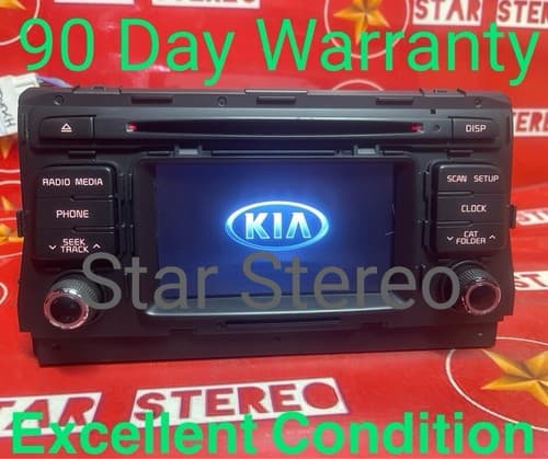 2016-2018 Kia Optima AM FM CD Player Receiver 96180-D5100WK OEM KI163U - Image 1