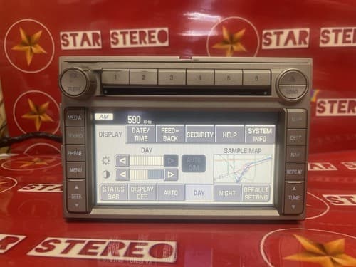 LINCOLN THX Navigation Radio Stereo 6 Disc MP3 CD Player 8H6T-18K931-CA FO265U - Thumbnail 3