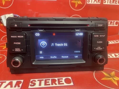 2016-2018 Kia Optima AM FM CD Player Receiver 96180-D5100WK OEM KI163U - Thumbnail 2
