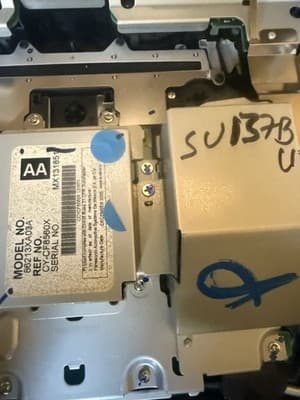 2006-2007 SUBARU Tribeca FACE Plate for 6 Disc MP3 CD Player P-136 86213XA03А - Thumbnail 5