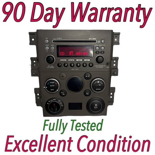 09-13 Suzuki Grand Vitara AM FM XM AUX Mp3 CD Player With Climate PS-3280D SU106 - Image 1