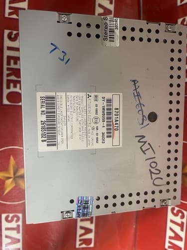 2011-2013 Mitsubishi Outlander Sport AM/FM Cd Player Radio 8701A470 OEM MI102U - Thumbnail 4