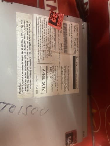 2012-2015 Toyota Prius Radio Display and Receiver ID 57034 OEM 86140 47180 TO150 - Thumbnail 7