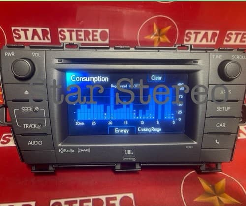 2012-2015 Toyota Prius Radio Display and Receiver ID 57034 OEM 86140 47180 TO150 - Thumbnail 2
