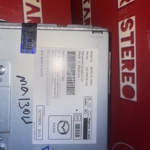 2014-2018 Mazda 3 Audio Radio AM FM Receiver BHN9 66 9R0A OEM MA130U - Thumbnail 5