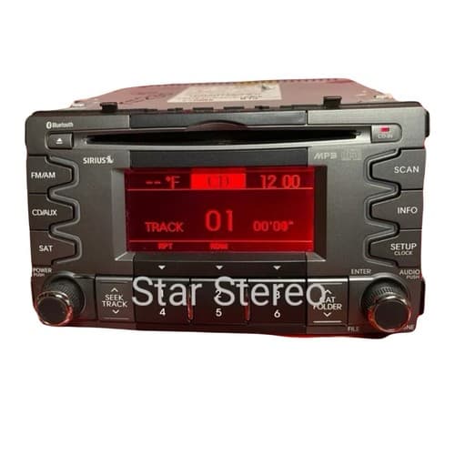 2010-11 Kia Soul Grey Radio Mp3 CD Player Bluetooth 96150-2K205AMAL OEM KI126AU - Thumbnail 2