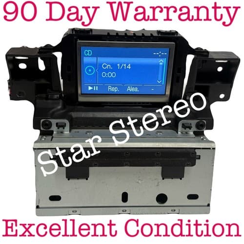 2015 2016 2017 2018 Ford Focus AM FM CD Radio Receiver FM5T-19C107-JH FO149AU - Image 1