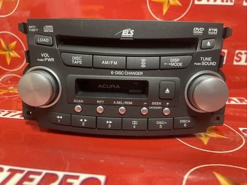 2004 2005 2006 ACURA TL 6 DISC RADIO/DVD/NAV/SAT ELS IT82 39100-SEP-A410 AC106U - Thumbnail 3