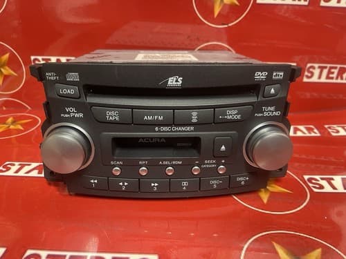 2004 2005 2006 ACURA TL 6 DISC RADIO/DVD/NAV/SAT ELS IT82 39100-SEP-A410 AC106U - Thumbnail 2