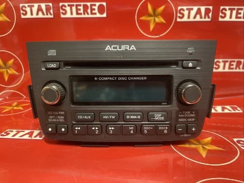 05 06 ACURA MDX Navigation System Radio 6 CD Player 39100-S3V-A250 AC105AU - Thumbnail 3