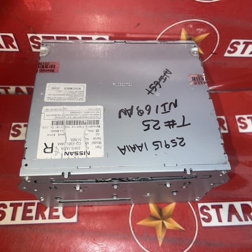 09 10 NISSAN Murano OEM BOSE XM RDS Radio Stereo 6 Disc MP3 CD Player NI169AU - Thumbnail 4