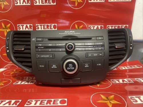 2009 Acura TSX FM AM CD Player OEM Radio Head Unit 39100-TL2-A000 1XA3 AC103U - Thumbnail 2