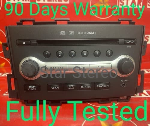 Nissan Murano CD Player Radio Receiver Unit , 28185 1AA0A , CY25D NI189CU - Image 1