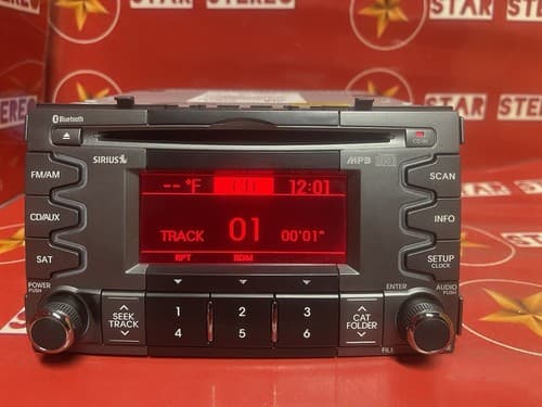 2009-2011 Kia Soul Sirius Bluetooth MP3 CD Player 96150-2K305AMAL KI164U - Thumbnail 2