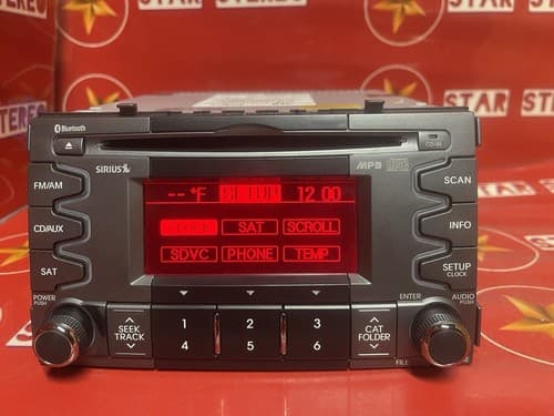 2009-2011 Kia Soul Sirius Bluetooth MP3 CD Player 96150-2K305AMAL KI164U - Thumbnail 3
