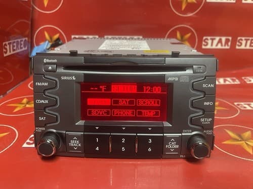 2009-2011 Kia Soul Sirius Bluetooth MP3 CD Player 96150-2K305AMAL KI164U - Thumbnail 4