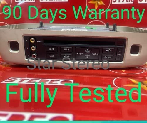 2005 FORD FREESTYLE REAR ENTERTAINMENT SYSTEM VIDEO DISPLAY SCREEN MONITOR FO242 - Image 1