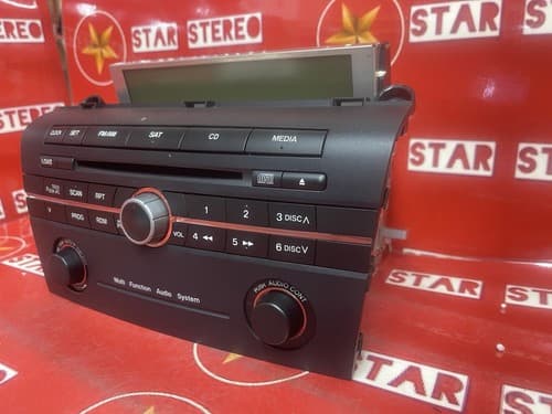 Mazda-3 2006-2007 AM FM Radio Tuner Receiver CD Player BR9E66AR0 BOSS MA108U - Thumbnail 2
