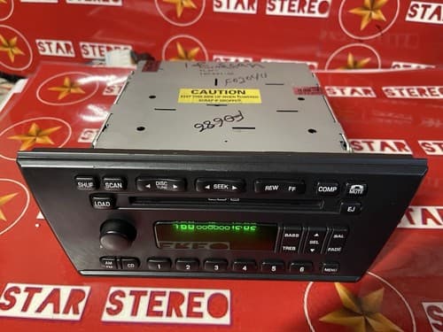 YW4F18C815AC FORD AM/FM 6-Cd Radio YW4F-18C815-AC 2001 LINCOLN LS FO204U - Thumbnail 4