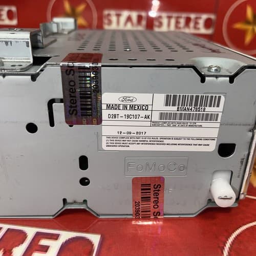 2016 2017 2018 16 17 18 Ford Fiesta Stereo Radio Receiver CD Player Disc FO151U - Thumbnail 5