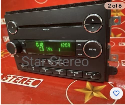 8E5T18C869AF FORD AM/FM CD 2008-2009 FUSION/MILAN/MKZ 8E5T-18C869-AF - Thumbnail 2