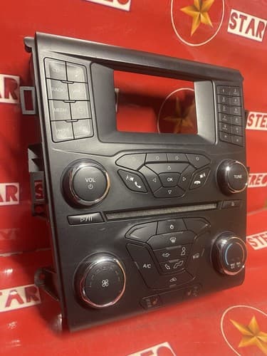 2014 Ford Fusion Radio and Temperature Control Panel Bezel DS7T-18E243-KX GM101U - Thumbnail 2