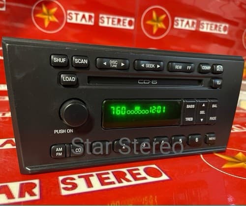 YW4F18C815AC FORD AM/FM 6-Cd Radio YW4F-18C815-AC 2001 LINCOLN LS FO204U - Thumbnail 3